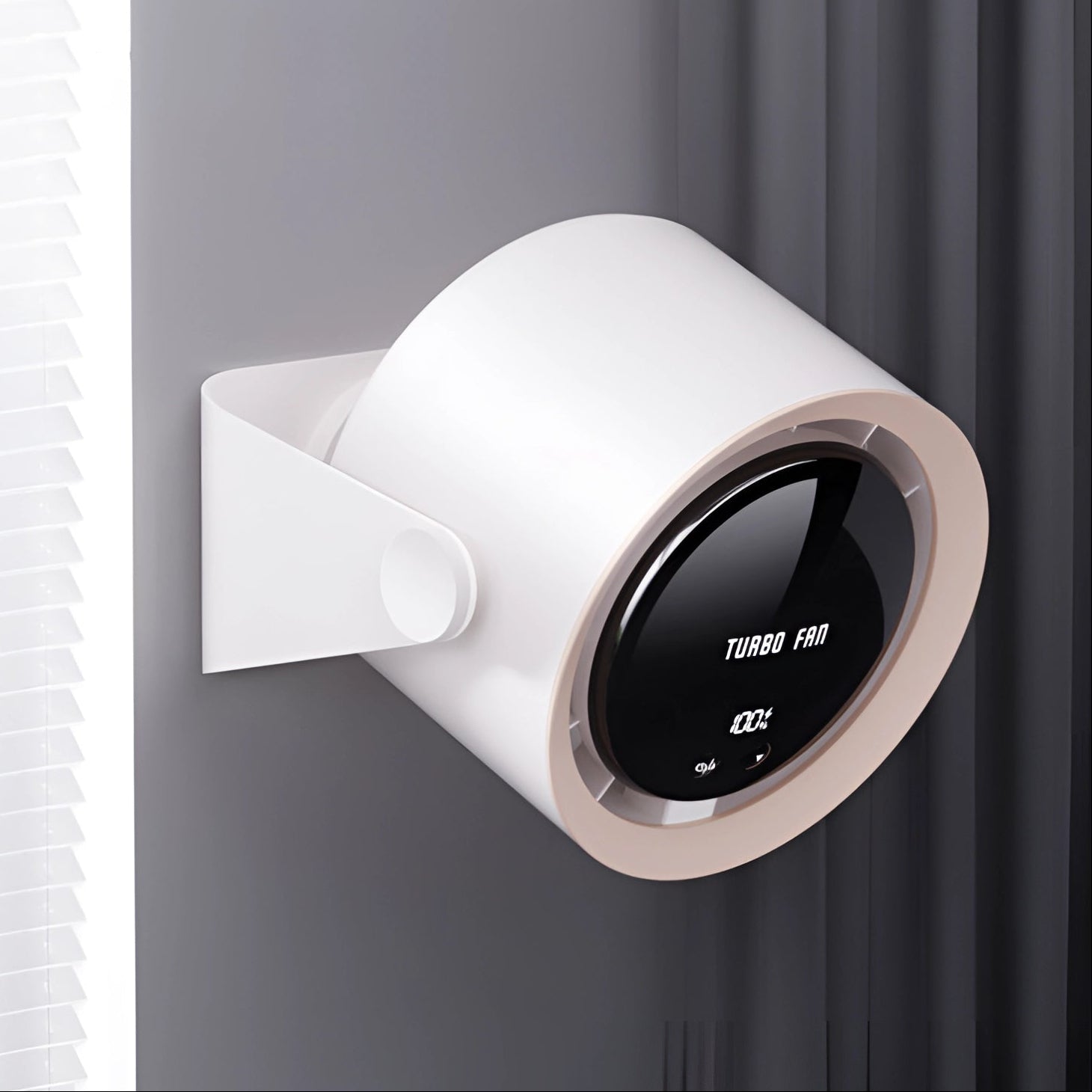 Bladeless Turbo Fan with LED Display – Quiet Cooling for Modern Spaces-Gadgets-Unique Casa-Unique Casa