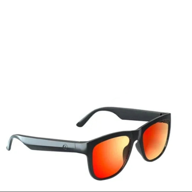 Bluetooth Smart Audio Sunglasses - UV400 Protection Sunglasses with Built-in Speakers-Sunglasses-Unique Casa-Orange Shade-Unique Casa