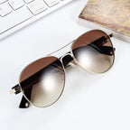 Bluetooth Smart Audio Sunglasses - UV400 Protection Sunglasses with Built-in Speakers-Sunglasses-Unique Casa-Women Brown-Unique Casa