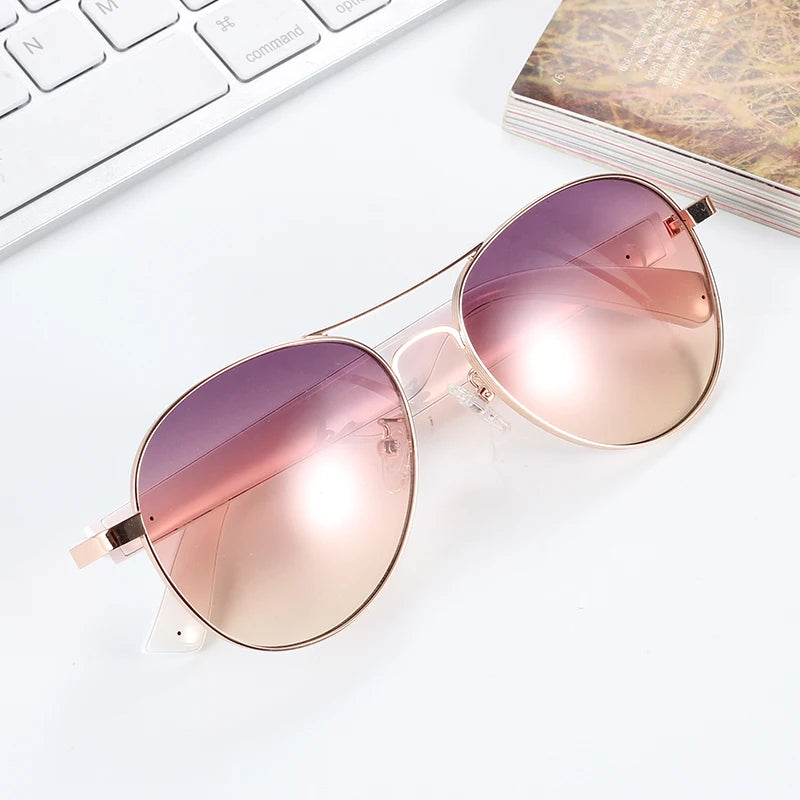 Bluetooth Smart Audio Sunglasses - UV400 Protection Sunglasses with Built-in Speakers-Sunglasses-Unique Casa-Women Colorful-Unique Casa