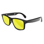 Bluetooth Smart Audio Sunglasses - UV400 Protection Sunglasses with Built-in Speakers-Sunglasses-Unique Casa-Yellow Shade-Unique Casa