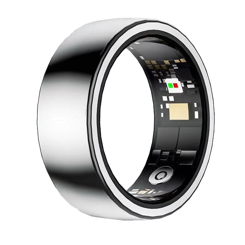 Bluetooth Smart Ring – Health, Style, and Function at Your Fingertips-Unique Casa-Silver-#7-Unique Casa