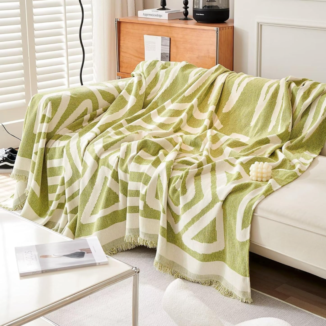 Boho Reversible Sofa Cover – Stylish, Durable And Easy-To-Clean Furniture Protector