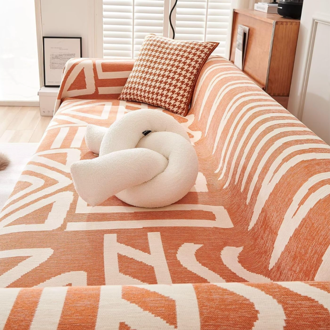 Boho Reversible Sofa Cover – Stylish, Durable And Easy-To-Clean Furniture Protector