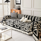 Boho Reversible Sofa Cover – Stylish, Durable And Easy-To-Clean Furniture Protector