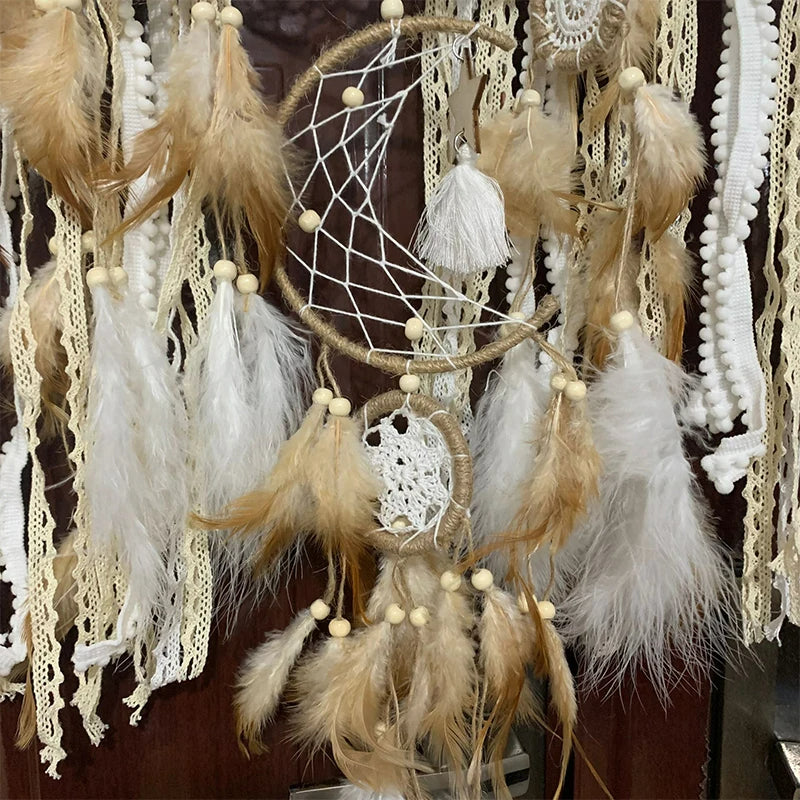 Boho Wall Hanging & Dreamcatcher Set – Home Decor for Bedroom and Living Room-Decoration-Unique Casa-Unique Casa