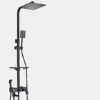 Brass Shower Faucet Set with Rainfall Function – Elegant Shower Mixer Taps 6