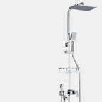 Brass Shower Faucet Set with Rainfall Function – Elegant Shower Mixer Taps 2