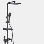 Brass Shower Faucet Set with Rainfall Function – Elegant Shower Mixer Taps 7