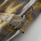 Breathable Cotton Kimono Bathrobe - Elegant Women's Dressing Gown for Spa 4