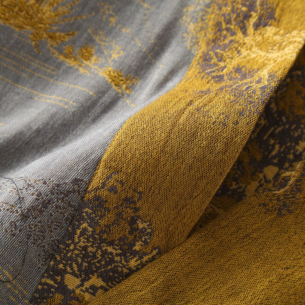 Breathable Cotton Kimono Bathrobe - Elegant Women's Dressing Gown for Spa 5