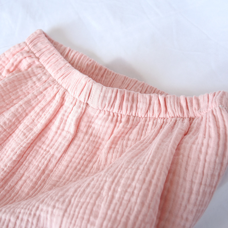 Breathable Cotton Pajama Set for Women – Relaxed Fit Summer Sleepwear 6