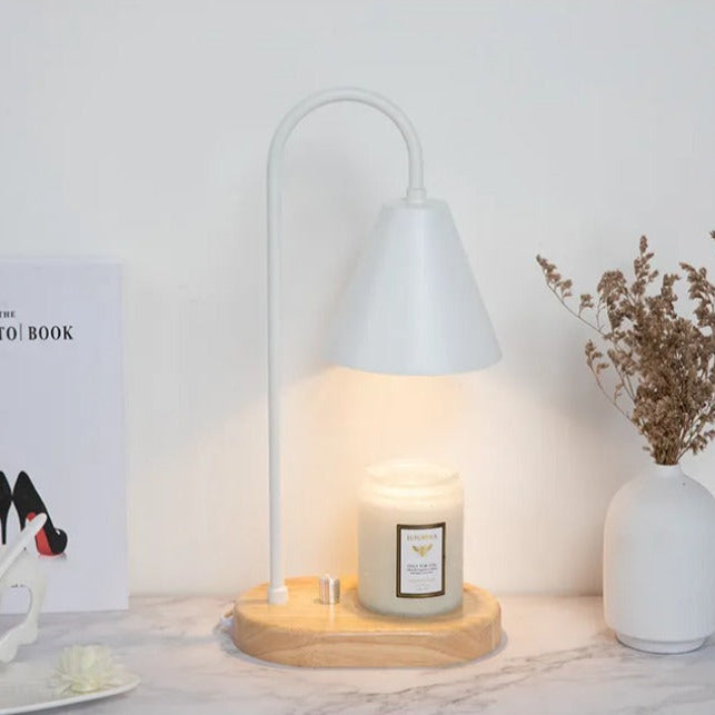 Candle Warmer Lamp with Elegant Design – Cozy Table Lamp for Home Decor 9