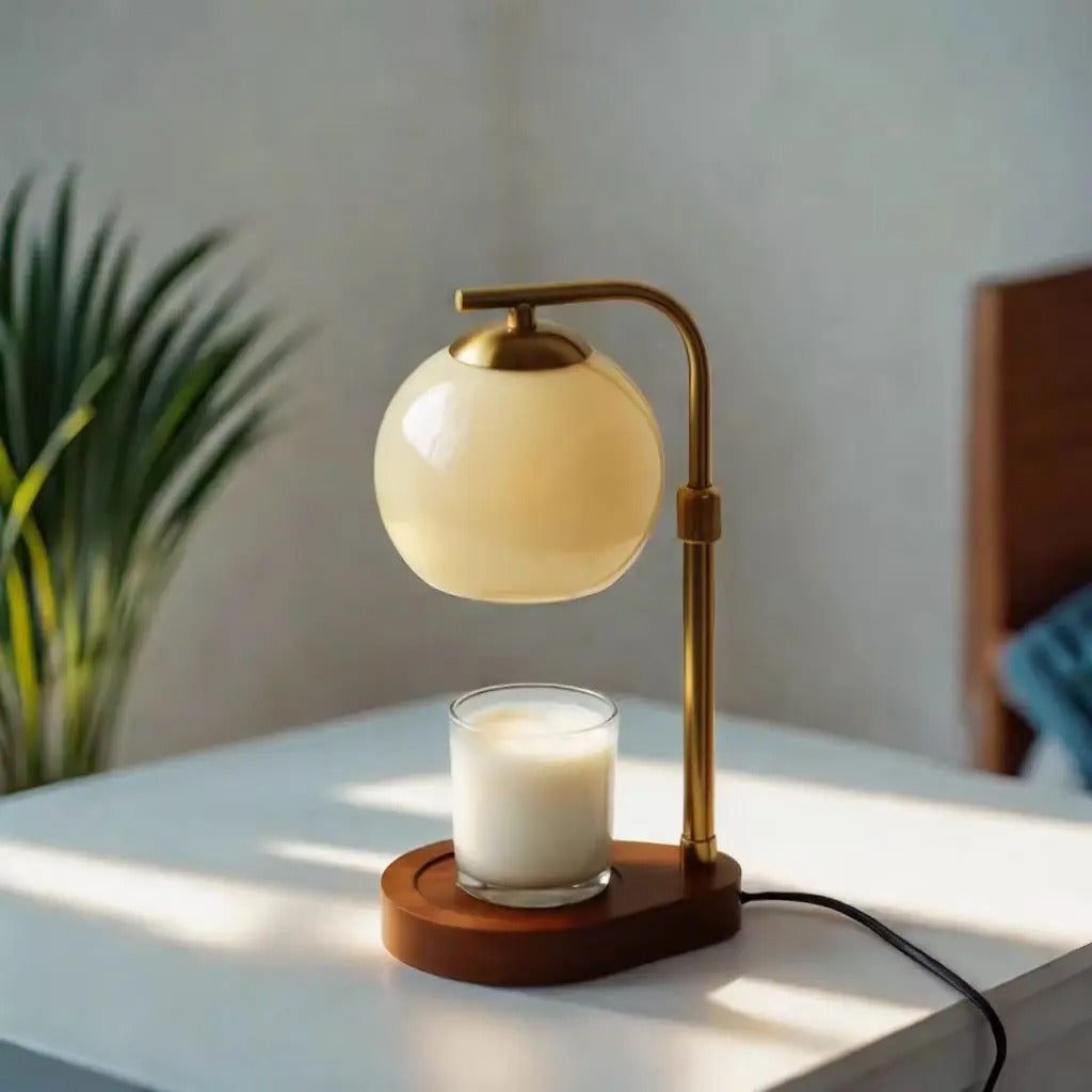 Candle Warmer Lamp with Elegant Design – Modern Table Lamp for Cozy Home 3