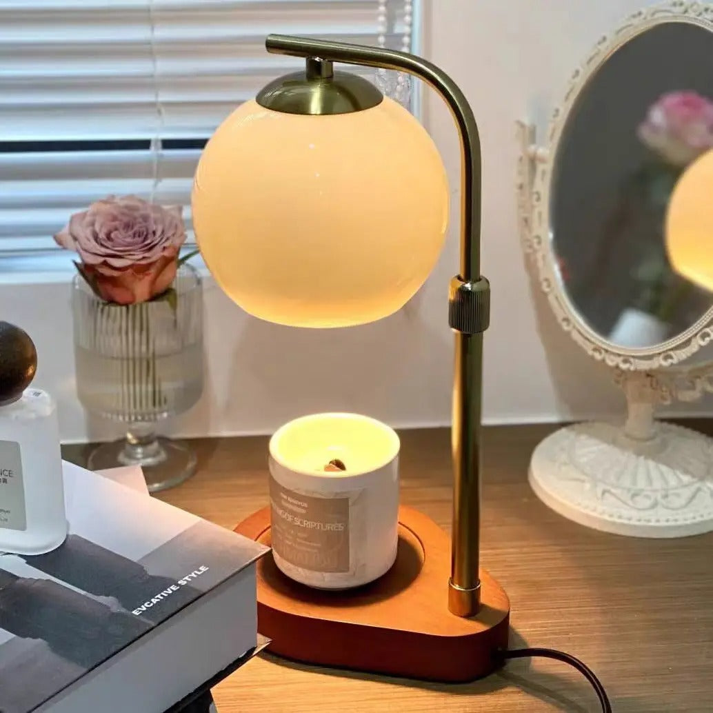 Candle Warmer Lamp with Elegant Design – Modern Table Lamp for Cozy Home 7