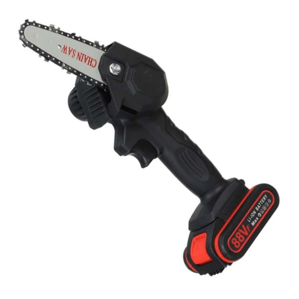 Chainsaw – Electric Cordless Chainsaw for Efficient Garden Pruning-Elektrische Kettingzaag-Unique Casa-Black-1 Chain-Unique Casa