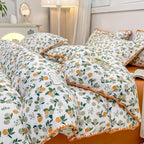 Cherry Blossom Floral Bedding Set – Vibrant Duvet Covers for Bedroom 7