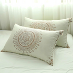 Chic Mandala Pattern Pillowcases – Soft Cotton for Bedroom and Living Room 2