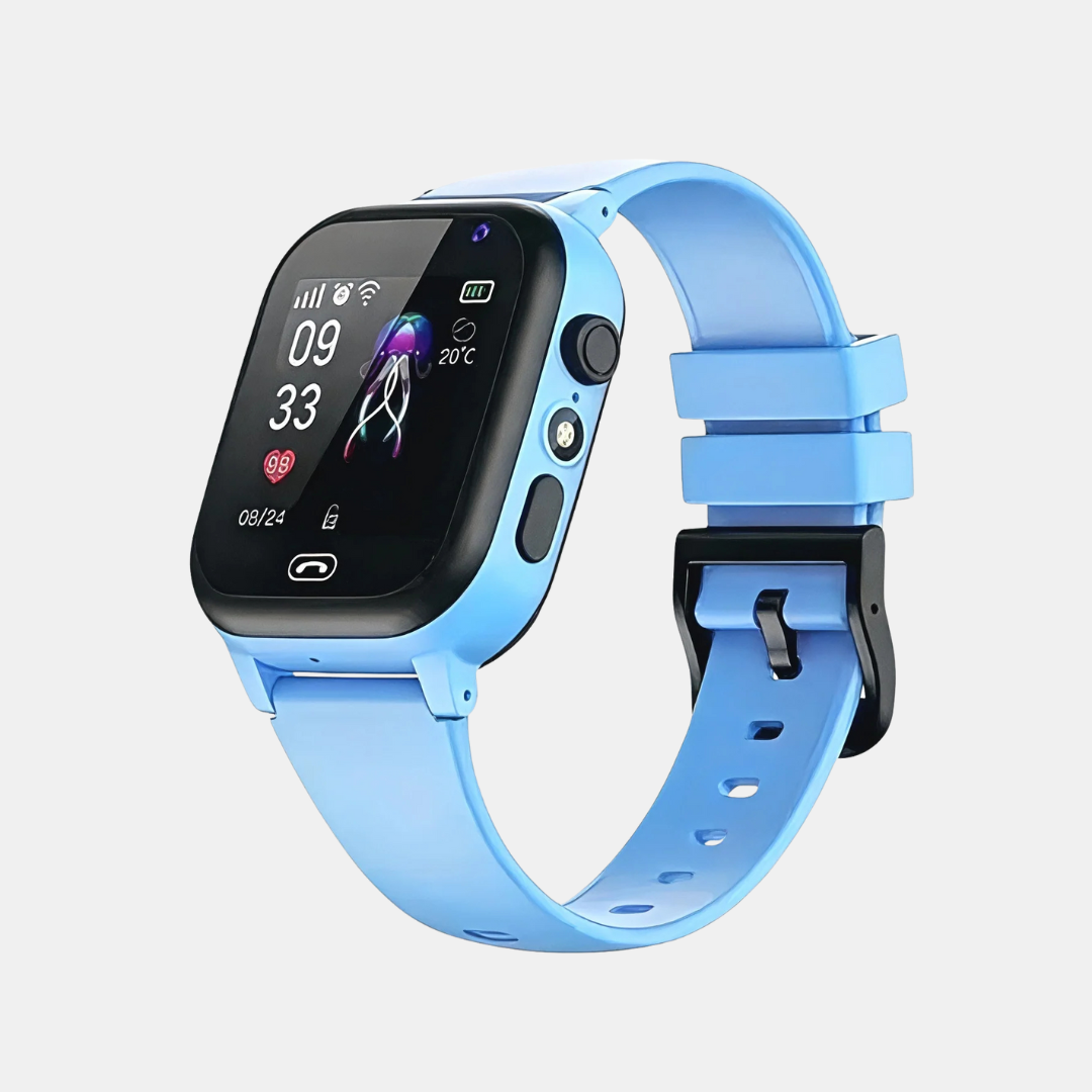 Children's Smartwatch GPS Tracker – Waterproof 4G Camera-Unique Casa-Blue-Unique Casa