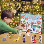 Christmas Advent Calendar Surprise Building Block Set – 24-Day Countdown Toy for Kids-toys & gifts-Unique Casa-Unique Casa