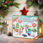 Christmas Advent Calendar Surprise Building Block Set – 24-Day Countdown Toy for Kids-toys & gifts-Unique Casa-Unique Casa
