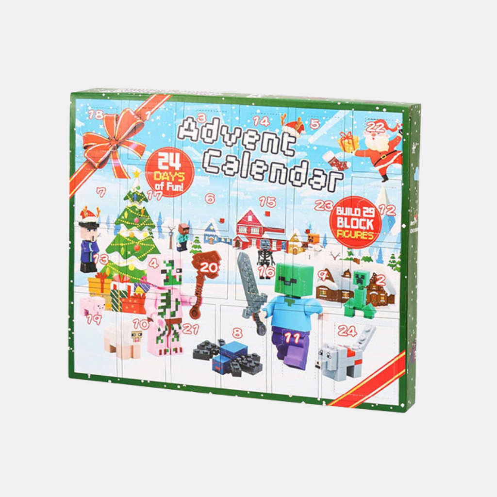 Christmas Advent Calendar Surprise Building Block Set – 24-Day Countdown Toy for Kids-toys & gifts-Unique Casa-Unique Casa