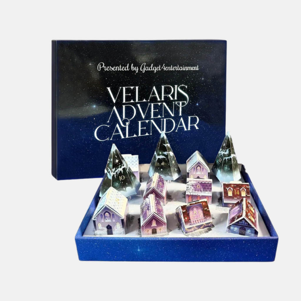 Christmas Countdown Calendar with Jewelry & Accessories – Festive Village Advent Box-Advent Calendar-Unique Casa-Unique Casa