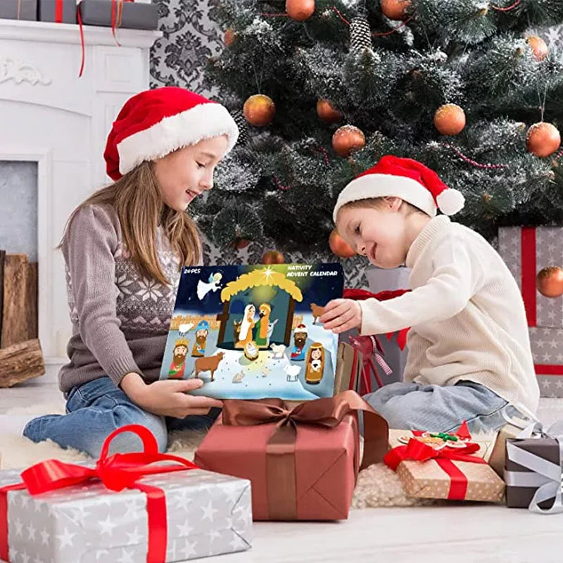 Christmas Nativity Advent Calendar – A Magical Countdown to Christmas-Advent Calendars-Unique Casa-Unique Casa