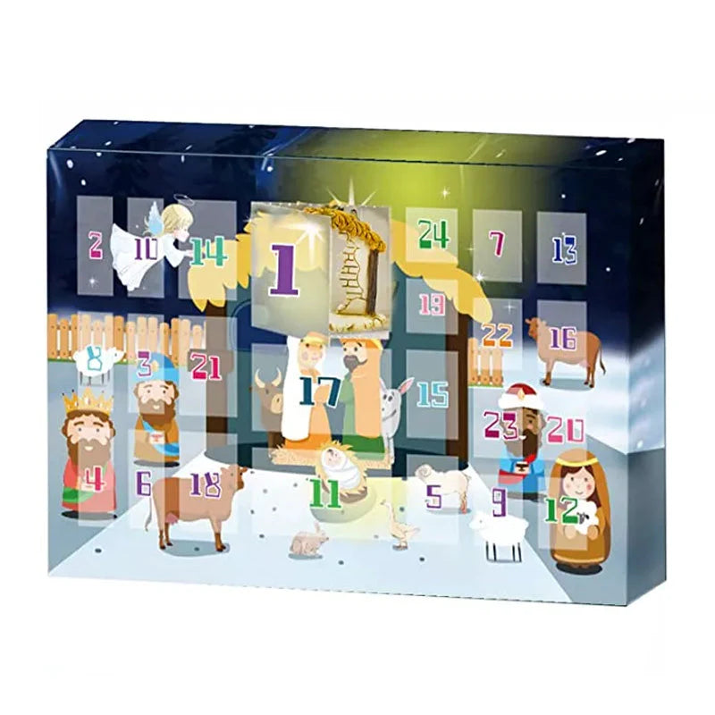 Christmas Nativity Advent Calendar – A Magical Countdown to Christmas-Advent Calendars-Unique Casa-Unique Casa