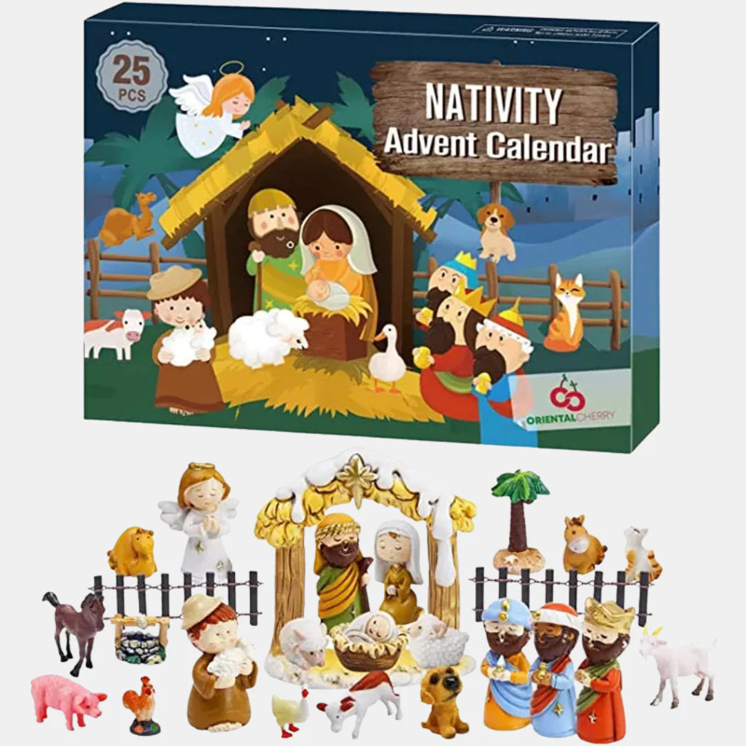 Christmas Nativity Advent Calendar – A Magical Countdown to Christmas-Advent Calendars-Unique Casa-Unique Casa
