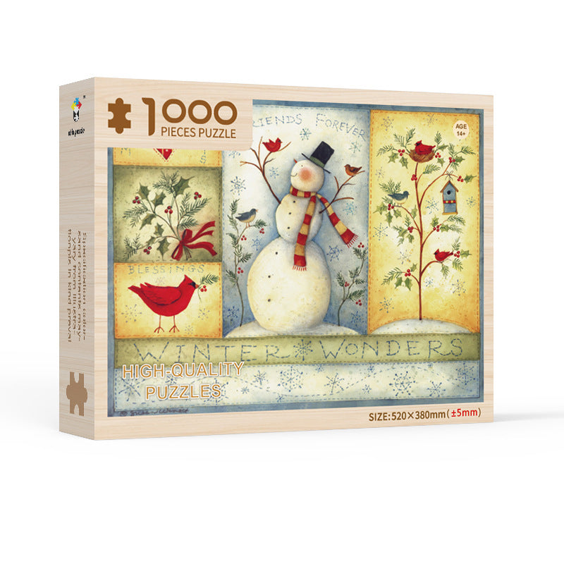 Christmas Puzzle Advent Calendar – 1008 Pieces with Daily Festive Fun 9