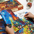 Christmas Puzzle Advent Calendar – 1008 Pieces with Daily Festive Fun 2