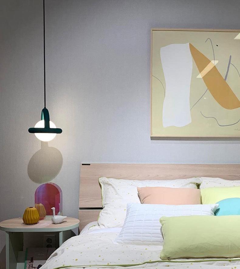 Colorful Acrylic Pendant Light – Modern Kitchen Pendant Lighting Fixture 4