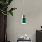 Colorful Macaron Pendant Light – Modern Cylinder Kitchen Lighting Fixture 9