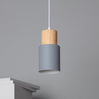 Colorful Macaron Pendant Light – Modern Cylinder Kitchen Lighting Fixture 12
