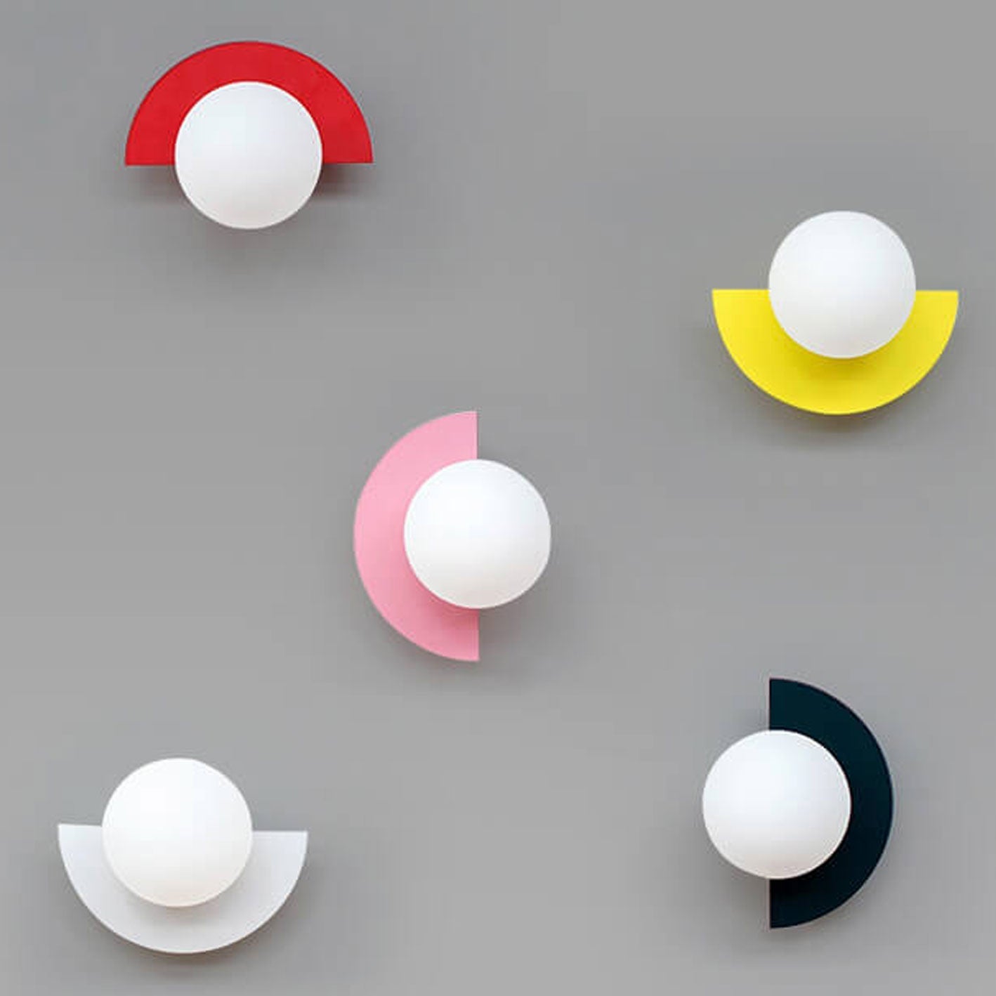 Colorful Modern Wall Sconce – Minimalist Glass Wall Lighting for Living Room 11