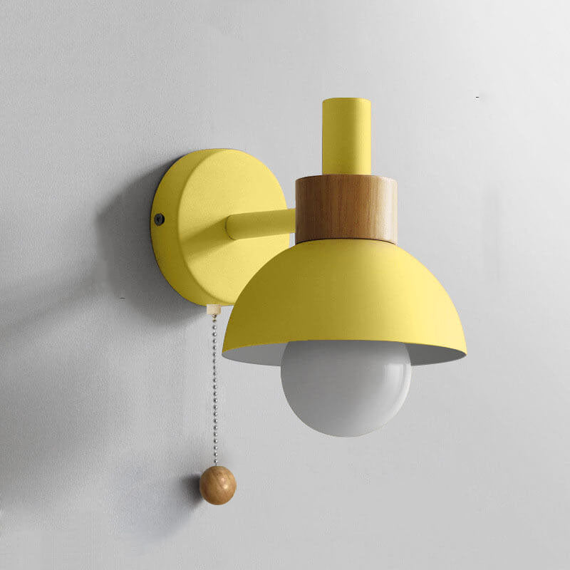 Colorful Modern Wall Sconce – Unique Globe Wall Light for Living Room 11