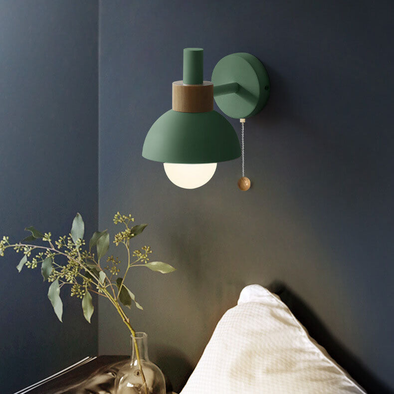 Colorful Modern Wall Sconce – Unique Globe Wall Light for Living Room 6