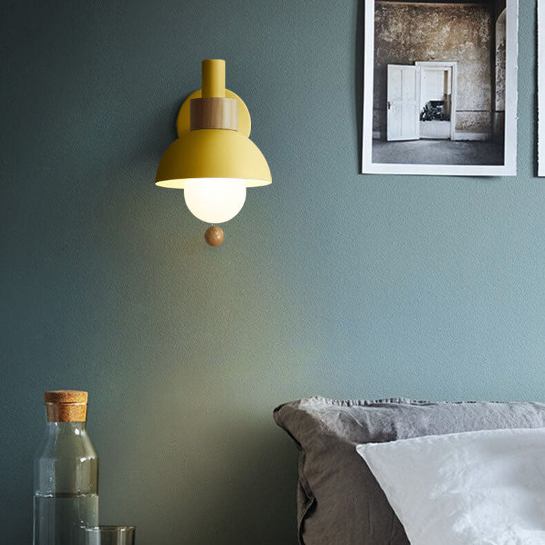 Colorful Modern Wall Sconce – Unique Globe Wall Light for Living Room 3