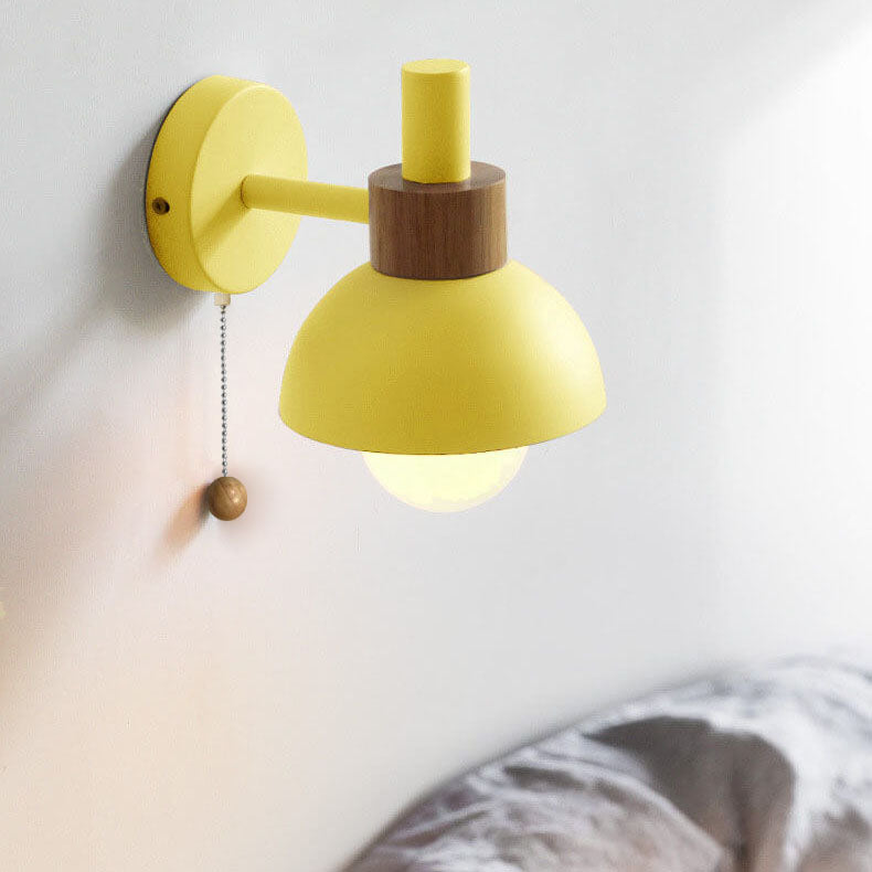 Colorful Modern Wall Sconce – Unique Globe Wall Light for Living Room 7