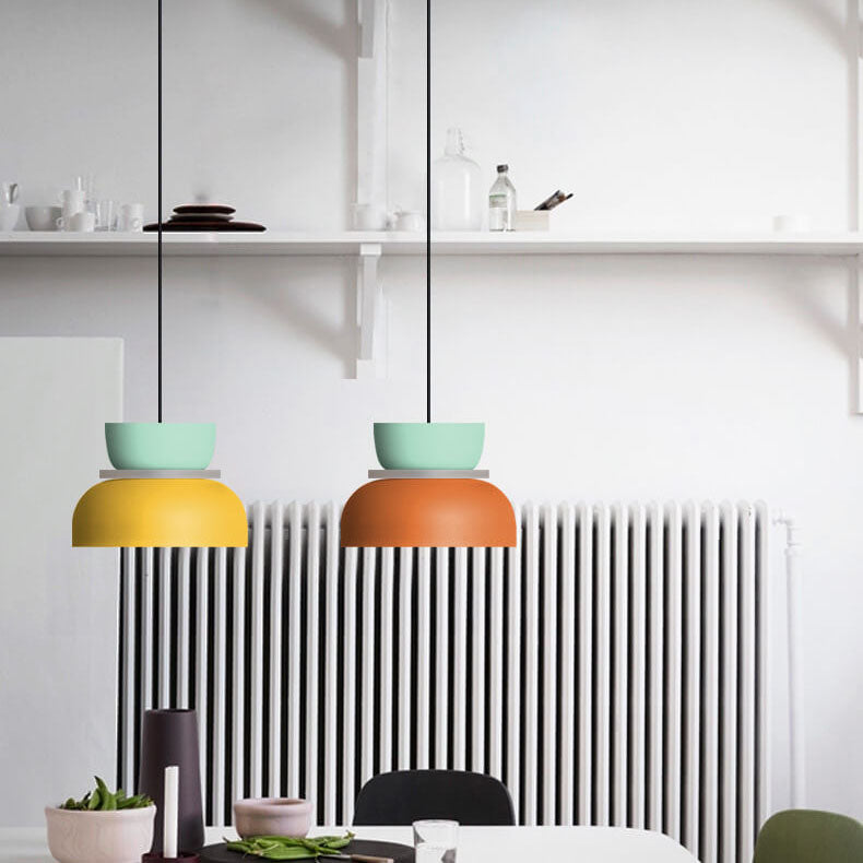 Colorful Scandinavian Pendant Light – Modern LED Lighting for Kitchen 6