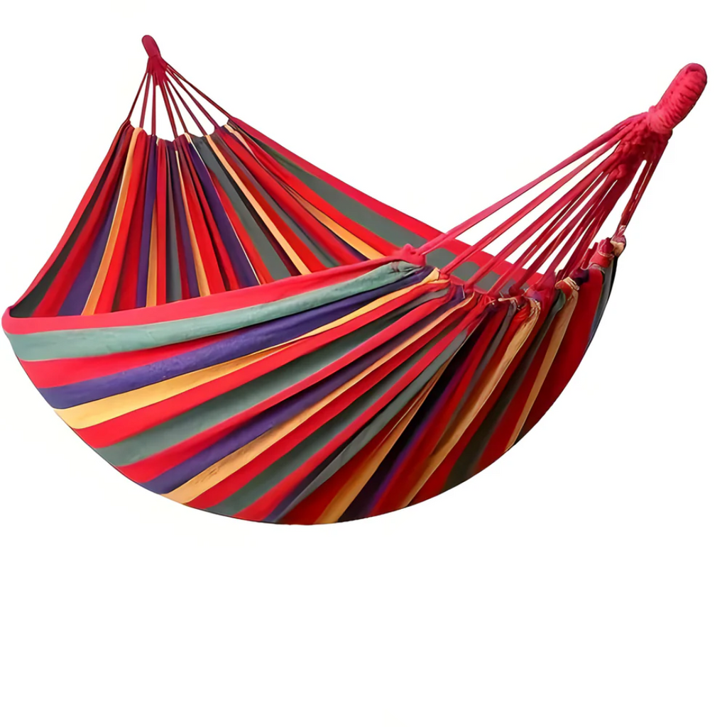 Comfortable Outdoor Hammock with Suspension Cords – Perfect for Camping and Relaxation 4