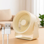 Compact USB Desk Fan – Quiet, Portable Cooling Solution for Home & Travel 3