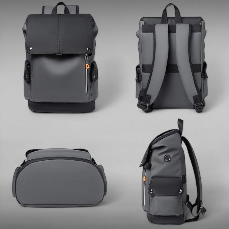 Compact Waterproof Backpack with USB Charging Port – 25L Travel and Work Bag-Waterproof Backpack-Unique Casa-Unique Casa