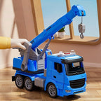 Construction Toy Truck Crane Vehicle – Realistic Crane Truck with Lights and Sounds-Construction Toy Set-Unique Casa-Unique Casa