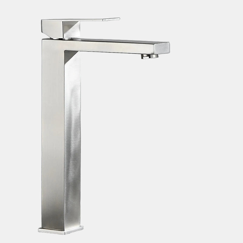 Contemporary Bathroom Faucet with Single Handle – Sleek Sink Tap Design 0