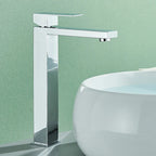 Contemporary Bathroom Faucet with Single Handle – Sleek Sink Tap Design 6