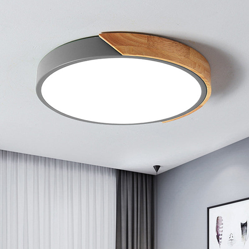 Contemporary LED Ceiling Light Fixture – Durable Acrylic for Bedroom 10