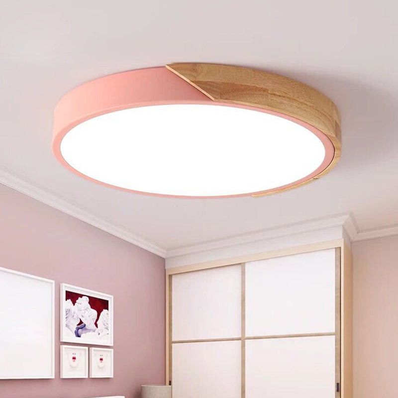 Contemporary LED Ceiling Light Fixture – Durable Acrylic for Bedroom 7