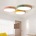 Contemporary LED Ceiling Light Fixture – Durable Acrylic for Bedroom 11